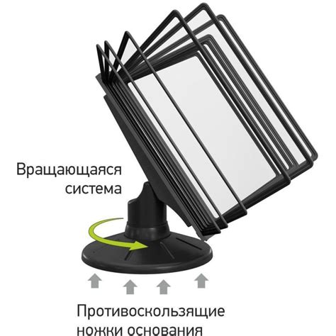 Демосистема настольная Promega office А4, 10 панелей, черный арт ...