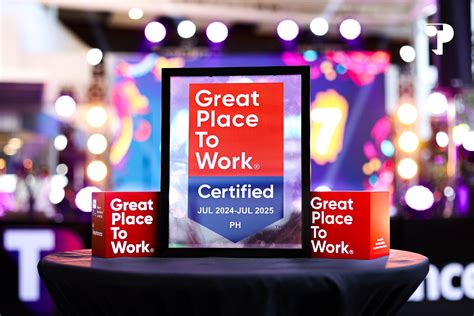 Teleperformance Philippines Is Certified Great Place To Work For