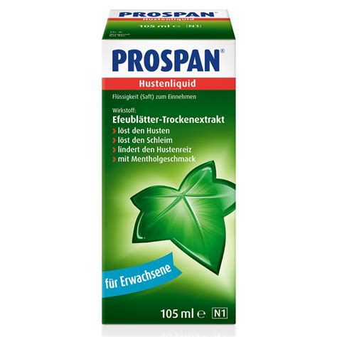 PROSPAN Hustenliquid für Erwachsene Flüssigkeit zum Einnehmen 105 ml