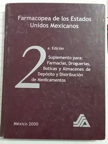 Farmacopea De Los Estados Unidos Mexicanos En Venta En Fort N