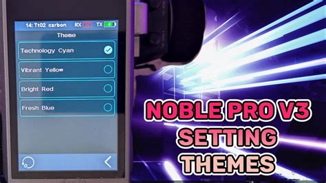 Flysky Noble Pro Firmware V Change Themes Youtube