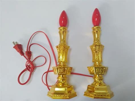 Usd 1129 High Quality Led Electric Candle Lamp For Buddha Wealth God