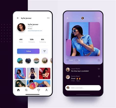 Instagram Redesign Visual Concept Use Uxchoice Uxchoice To Get