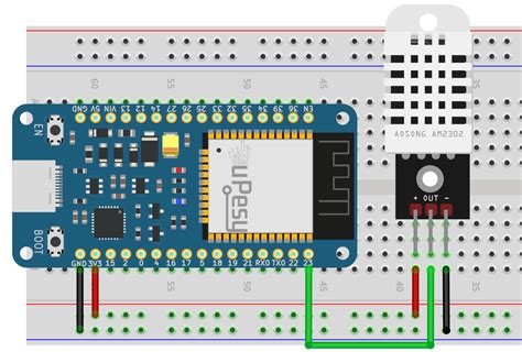 DHT22 ESP32 Mesurer température humidité en code Arduino