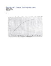 Enzyme Kinetics Assignment How Enzyme Concentration Affects Course Hero