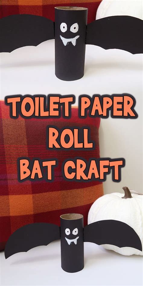 Toilet Paper Roll Bat Craft | Woo! Jr. Kids Activities : Children's Publishing