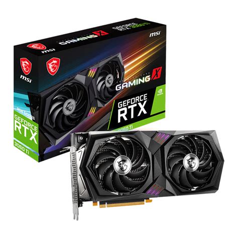 Vga การ์ดแสดงผล Msi Geforce Rtx 3060 Ti Gaming X 8g Lhr 8gb Gddr6