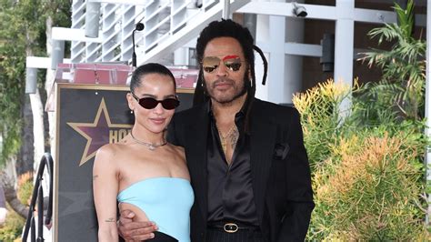 Lenny Kravitz Honored By Daughter Zoë Kravitz Denzel Washington During