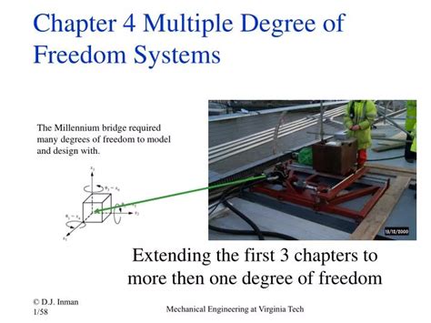 Ppt Chapter 4 Multiple Degree Of Freedom Systems Powerpoint