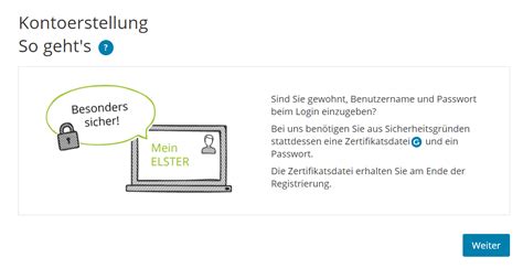 So Funktioniert Die Registrierung Bei Elster Online