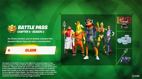 First Look At Fortnite Season 3 Battle Pass Youtube