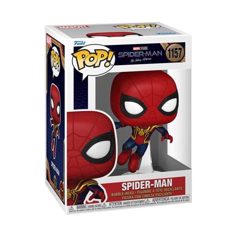 Pop Marvel Spider Man No Way Home Spider Man Leaping