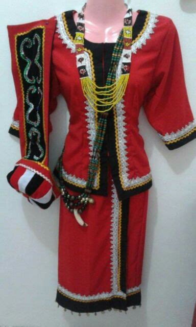 Baju Tradisional Bidayuh Padawan Ste Pembuatan Pakaian Issuu