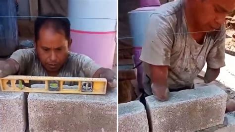 Padre Sin Manos Sorprende Con Su Habilidad Para Trabajar Como Alba Il