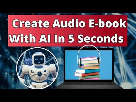 How To Make An Audiobook With Ai In Seconds Youtube