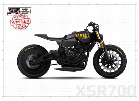 La XSR700 Disruptive Remporte Le Concours Yard Built 2020