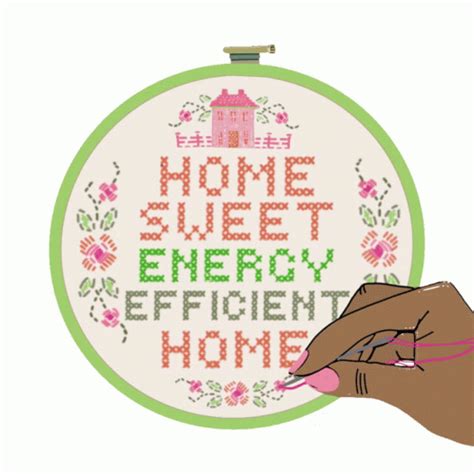 Home Sweet Energy Efficient Home Home Sweet Home Sticker - Home Sweet Energy Efficient Home Home ...