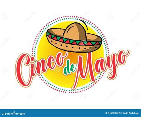 Cinco De Mayo Poster Design Symbol Of The Mexican Flag Eagle With