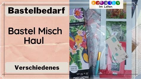 Bastelmisch Haul Mini Tedi Action Kik Diamond Painting