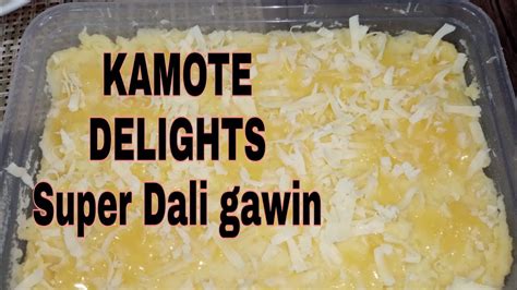 Kamote Delights L Sweet Potato Delights L Paano Magluto Ng Kamote