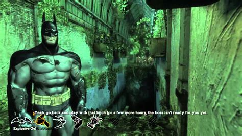 Lets Play Batman Arkham Asylum Goty Part 18 Ivy League Youtube