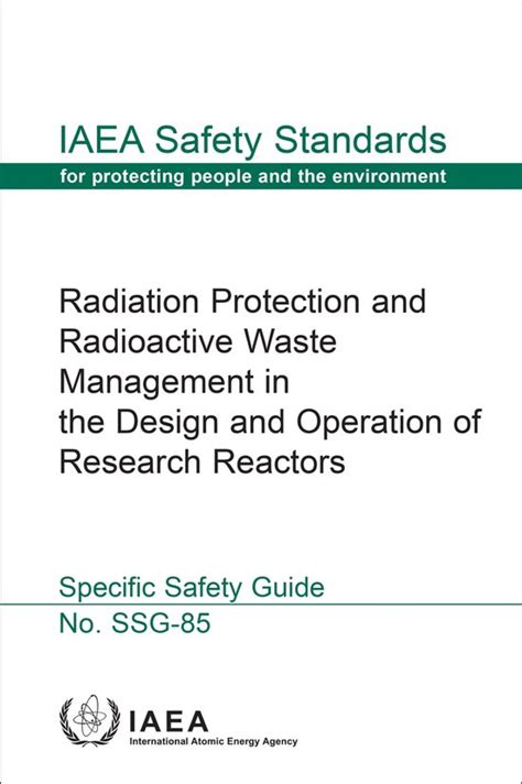 Iaea Safety Standards Series Radiation Protection And Radioactive