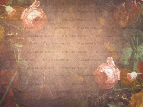 10 Fine Art Textures Flower Background Set 14 Digital Etsy