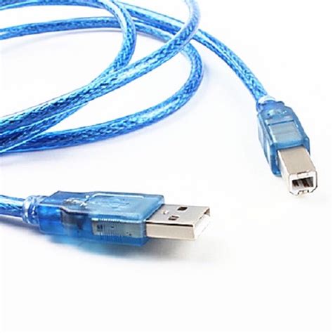 สาย ปริ้นเตอร์ Usb Printer Cable Usb 2 0 มีความยาว 1 8 3 5 10 เมตร Blue Shopee Thailand