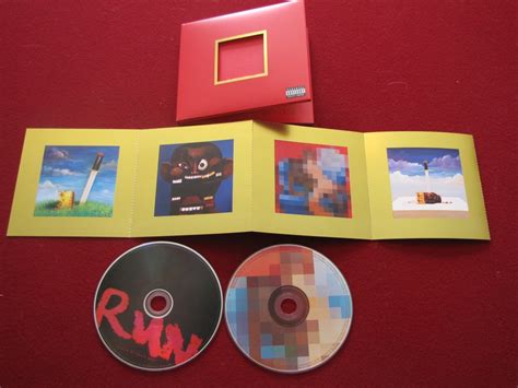 Kanye West My Beautiful Dark Twisted Fantasy Deluxe Edition CD DVD