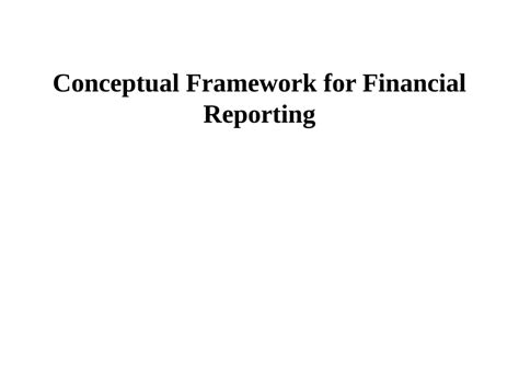 PDF Conceptual Framework For Financial Reporting