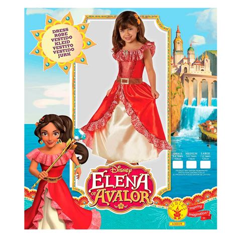 Disfraz Deluxe De Elena De Avalor Talla M