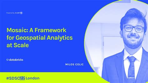 Mosaic A Framework For Geospatial Analytics At Scale Milos Colic