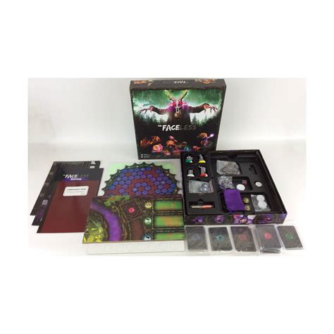 Alter Ego Games Board Game Faceless Kickstarter Ed Box Nm Ebay