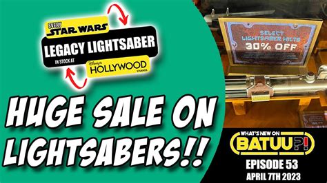 Huge Sale On Star Wars Legacy Lightsabers Savi S Workshop Update At