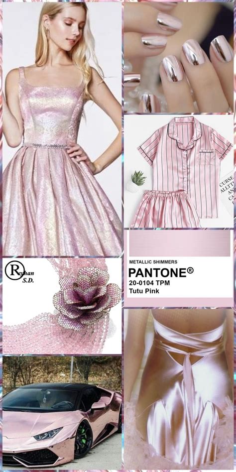 Pantone Metallic Shimmers Tutu Pink By Reyhan S D