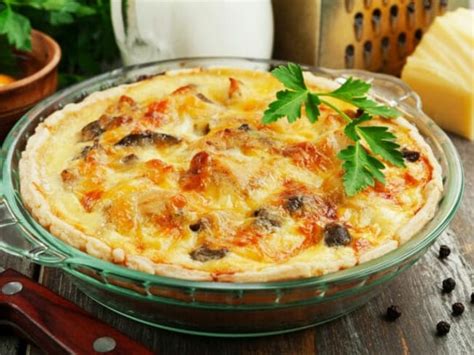 Comment Faire Une Quiche Au Poulet Et Champignons En Moins D Une Heure