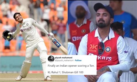 10 Hilarious Memes On Kl Rahul After Shubman Gill Scored A Century