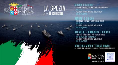 Marina Militare La Spezia Ospita La Giornata Della Marina 2023