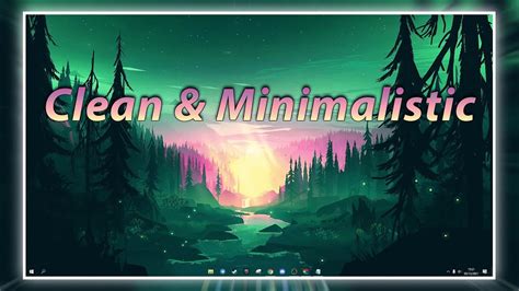 Make A Clean Minimalistic Desktop With Live Wallpaper For Free