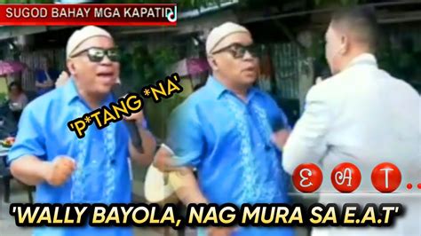 WALLY BAYOLA NAG MURA SA LIVE TELEVISOON SA MISMONG SEGMENT NA SUGOD