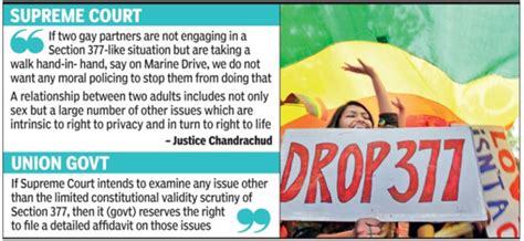 Section 377 SC On Verge Of Decriminalising Gay Sex Govt Leaves It To