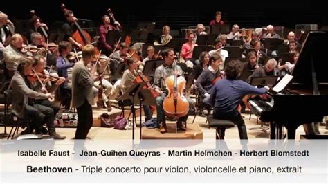 Beethoven Le Triple Concerto Pour Violon Violoncelle Herbert