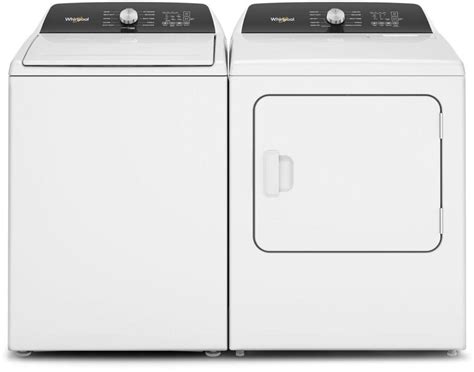 Whirlpool White Laundry Pair