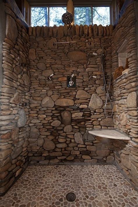 River Stone Bathroom Tile Bathroom Guide By Jetstwit