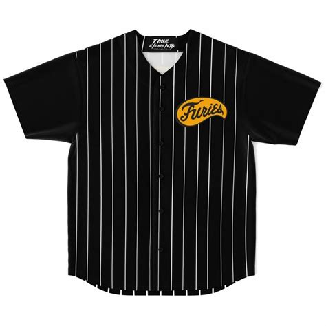 Baseball Furies The Warriors Striped Baseball Jersey Dress All Black