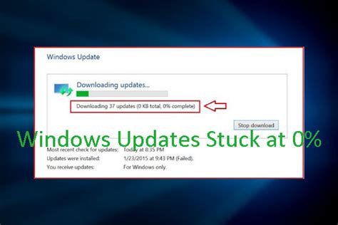 7 Targeted Ways To Fix Windows Updates Stuck At 0 Issue