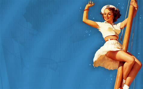 50 Classic Pin Up Wallpapers WallpaperSafari