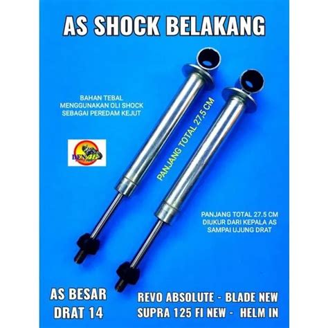 Hidrolis As Shok Belakang Revo Absolute Supra Blade Revo Injeksi