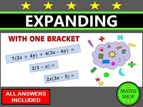 Expanding Brackets Algebra Teaching Resources