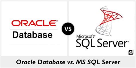 Oracle Vs Microsoft Sql Server Quel Est Le Meilleur Rdbms Hot Sex Picture